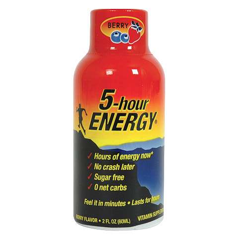 5 hour energy and alcohol